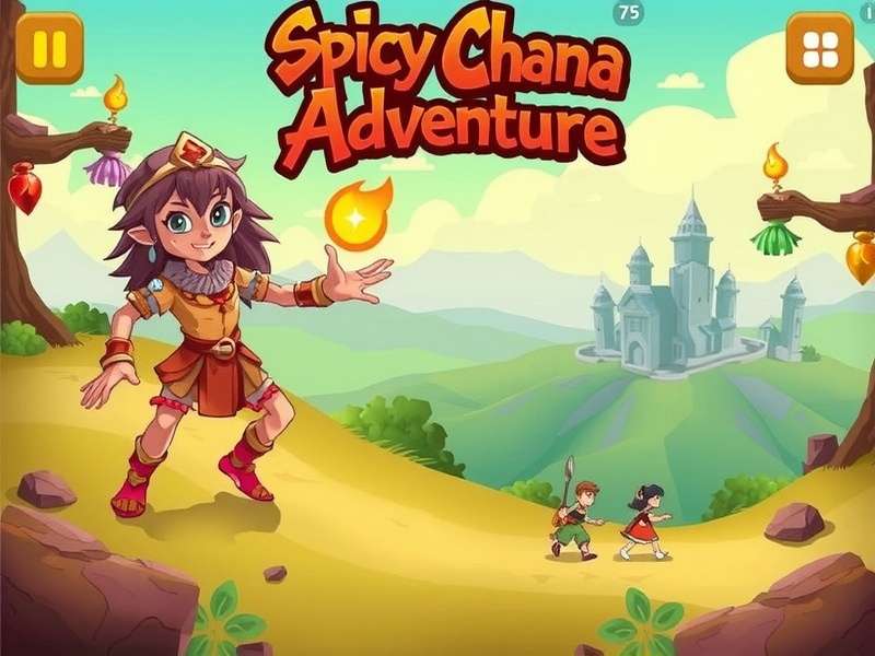 Spicy Chana Adventure Game Screenshot